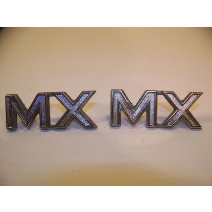 1968 69 MERCURY MONTEGO MX EMBLEMS OEM #C8GB-16720-C