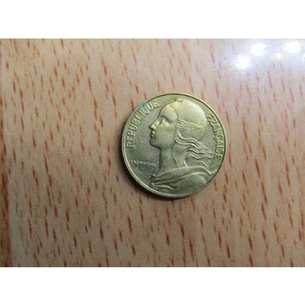 France Republic 1995 5 Centimes Coin
