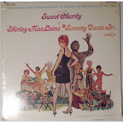 Shirley MacLaine And Sammy Davis Jr. ‎– Sweet Charity 1969 PROMO lp DL-71502 EX