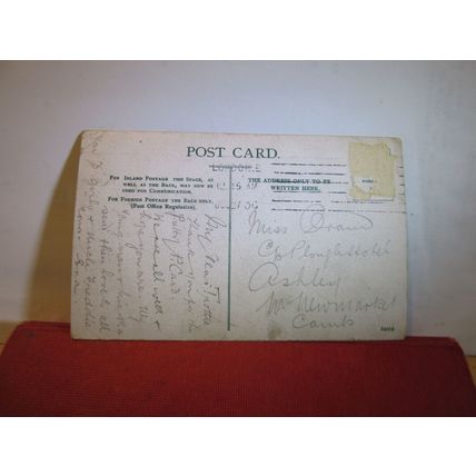 'A ROW', YARMOUTH, NORFOLK used antique postcard 1906 pm =