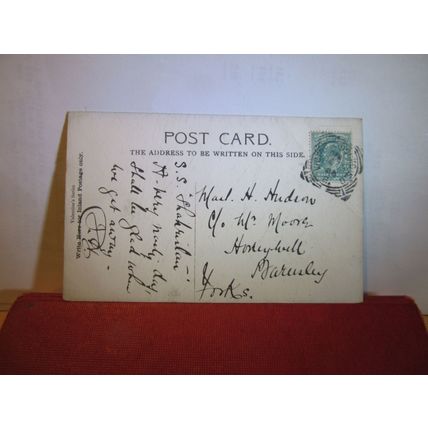 THE TOWER OF LONDON antique used postcard by Valentine 1904 pm =