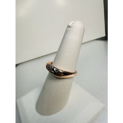 Bomb Party Sz7 Revealed Ring Fashion Jewelry Flush Purple Cluster Rose Gold Pl