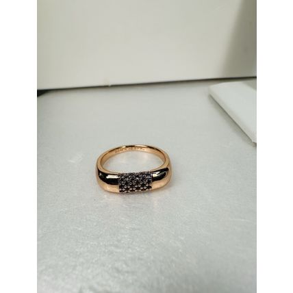 Bomb Party Sz7 Revealed Ring Fashion Jewelry Flush Purple Cluster Rose Gold Pl