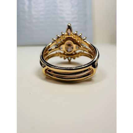 Bomb Party Sz8 Revealed BP Ring Fashion Jewelry RBP Radiant Brown Rose Gold P
