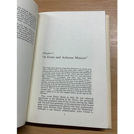1981 "THE LITERARY CRITICISM OF HENRY JAMES" USA HARDBACK BOOK (P4)