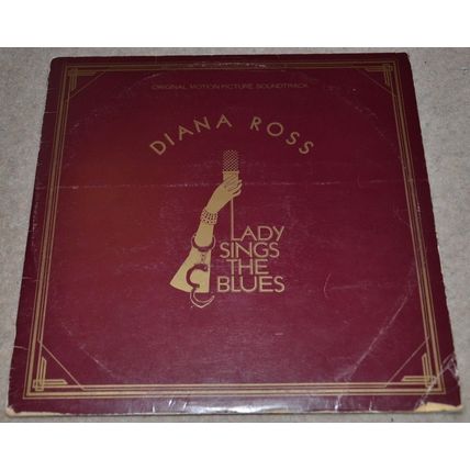 DIANA ROSS Lady Sings The Blues OST soundtrack vinyl LP record 1975 Tamla Motown