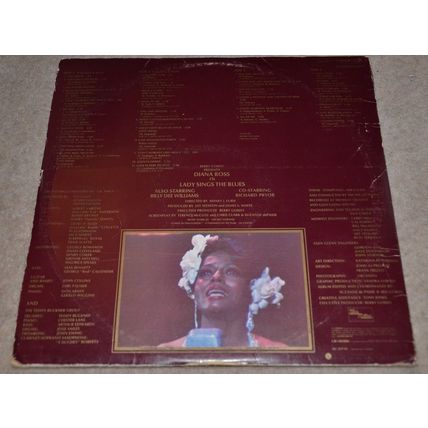 DIANA ROSS Lady Sings The Blues OST soundtrack vinyl LP record 1975 Tamla Motown