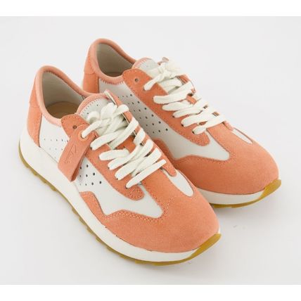 CLARKS DashLite Lace Leather Trainers BNIB