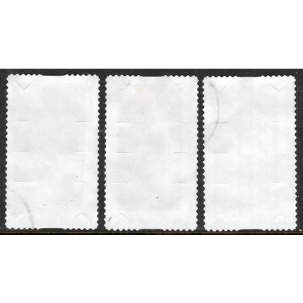 AUSTRALIA: 2025 BARK PAINTINGS OF ARNHEM LAND, SET 3 USED S/A STAMPS. 328/29