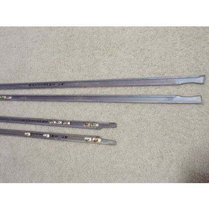 1967 67 Plymouth Satellite Beltline Window Trim OEM 4 pc GTX