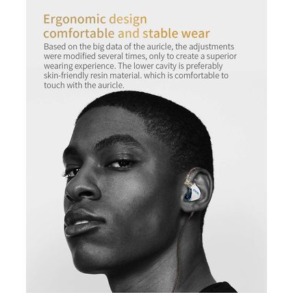 CCA C12 In-Ear Monitors, 5BA+1DD Hybrid Hifi Stereo Noise Isolating IEM Wired Ea