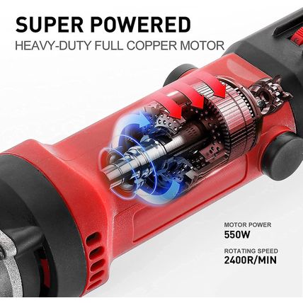 550W Professional Electric Sheep Clipper, 6 Speeds Heavy Duty Dog Shears for Thi