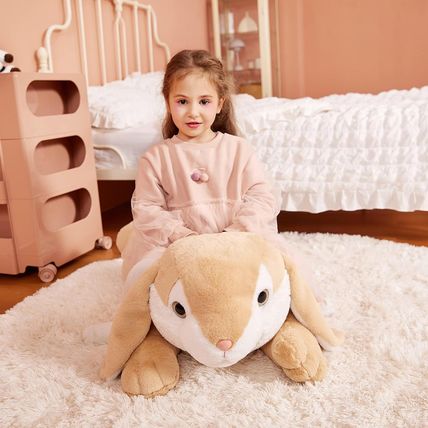 IKASA Giant Rabbit Stuffed Animal Plush Toy, 30" Large Bunny Plushy Toys for Kid