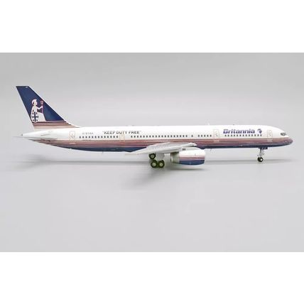 BOEING 757-200 BRITANNIA AIRWAYS REG: G-BYAK WITH STAND - JC WINGS XX2645 1/200