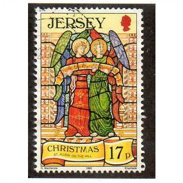 JER 1993 17p 'CHRISTMAS' FINE USED (EBID 16716)