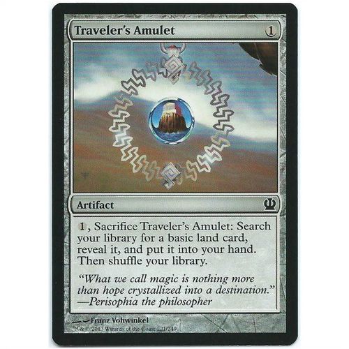 Magic the Gathering MTG Theros 221/249 Traveler's Amulet