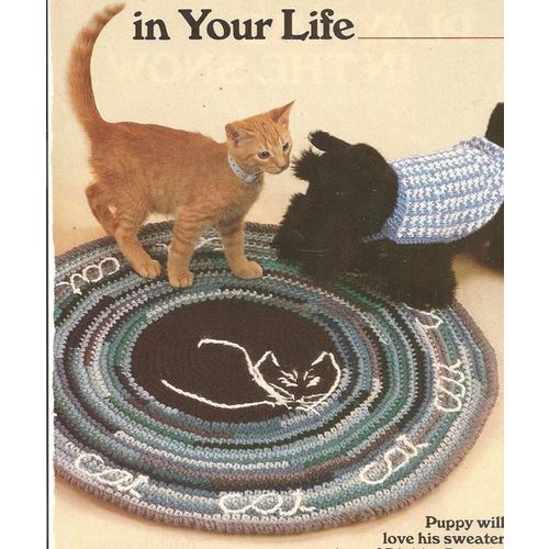 Crochet Rug Pattern Cat Rug