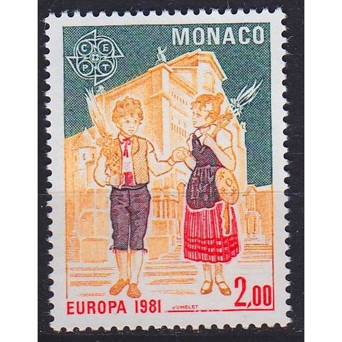 MONACO [1981] MiNr 1474 ( **/mnh ) CEPT