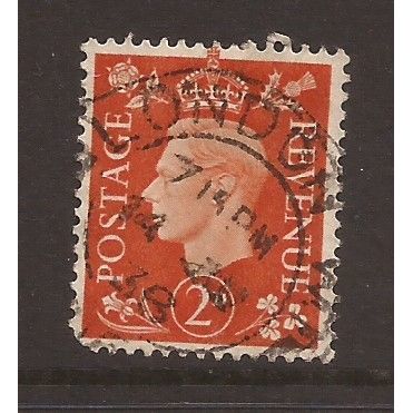 1937-47 2d orange, Used Stamp, SG 465 #3