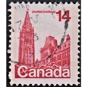 CANADA, 1978 14c Parliament Buildings, SG 873 (Scott #715), used