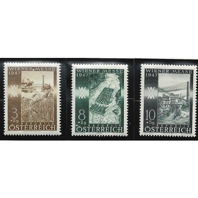 Austria Stamps Scott #B199 To 206, Used