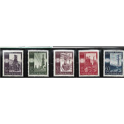 Austria Stamps Scott #B199 To 206, Used