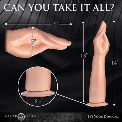 The Fister Hand and Forearm Plug Fisting Fist Master Series Anal Vaginal Huge !!