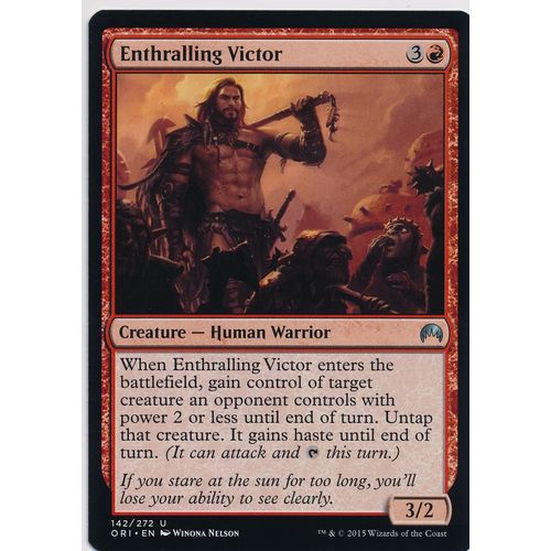 Magic the Gathering MTG Origins 142/272 Enthralling Victor