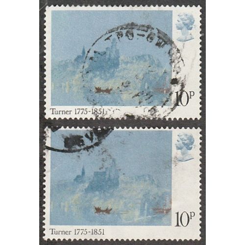 1975 Birth Bicentenary of J M W Turner, Painter. 10p. St Laurent. Very Fine Used