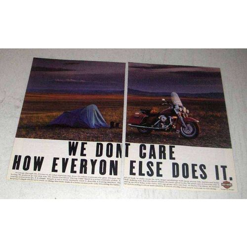1993 Harley-Davidson Electra Glide Sport Motorcycle Ad