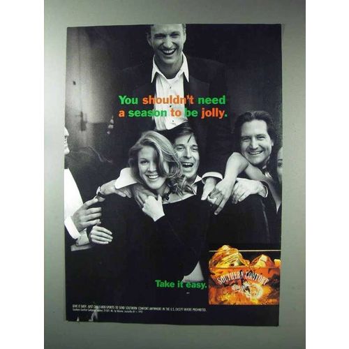 1993 Southern Comfort Ad - Shouldn't Need a Season