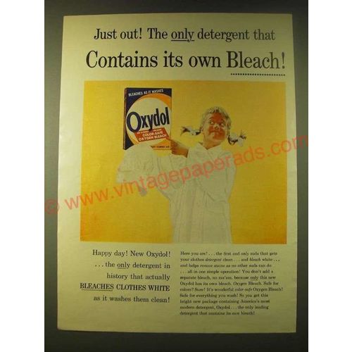 1956 Oxydol Detergent Ad - Just out!