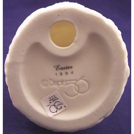 Department 56 Easter 1994 Hand Painted Bisque Porcelain Chick Figurine