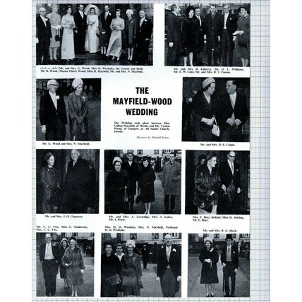 (4909) Miss Gillian Mayfield Hessle Mr Vernon Wood Glasgow Wedding - 1966 Clip