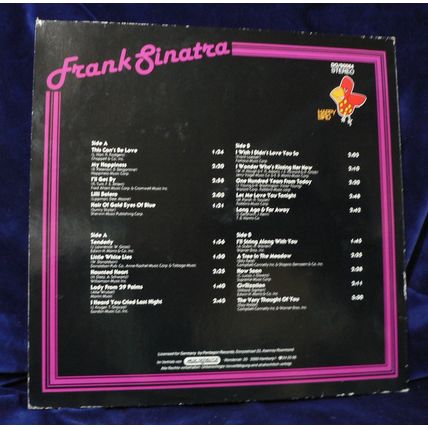 Frank Sinatra - My Best Songs - My Best Years Vol. 2 - Gatefold x 2 LP's