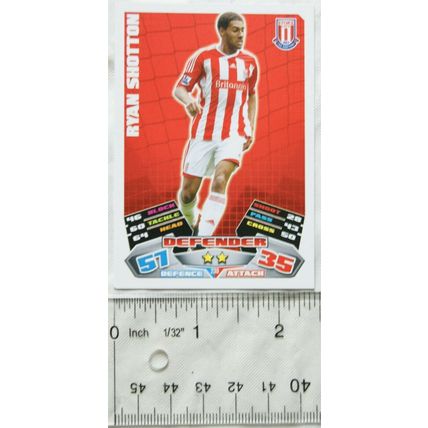 2011/12 Topps Match Attax Trading Card - Ryan Shotton, Stoke City