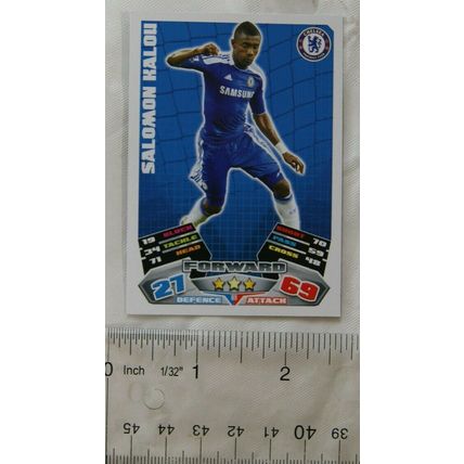 2011/12 Topps Match Attax Trading Card - Salomon Kalou, Chelsea