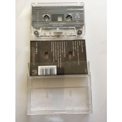MARIAH CAREY - MUSIC BOX (UK AUDIO CASSETTE, 1993)