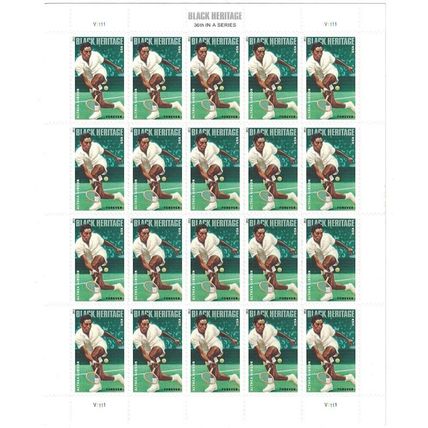 Althea Gibson Black Heritage Sheet of 20 - Postage Stamps Scott 4803