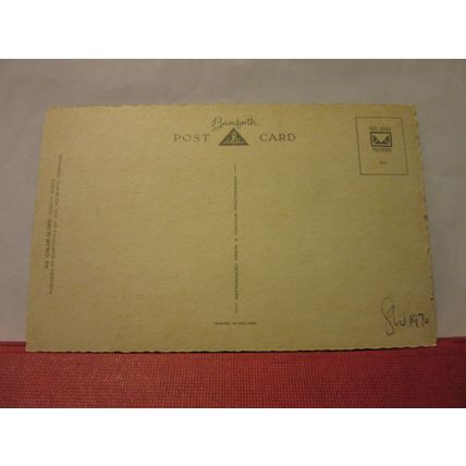 I'VE FORGOTTEN WORK AT SOUTHPORT, LANCASHIRE unused postcard by Bamforth =