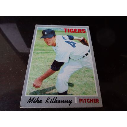 1970 Topps Card # 424 Mike Kilkenny Very Good (3) Detroit Tigers