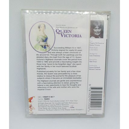 Queen Victoria Highland Journals 2 Cassette Audio Book with Virginia McKenna