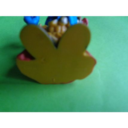 King Emperor smurf yellow colour mould