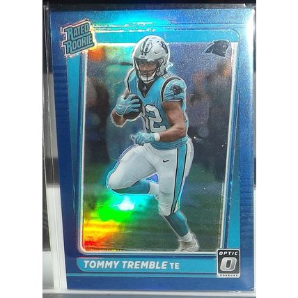 2021 Panini Optic TOMMY TREMBLE (Panthers) Blue Holo Rated Rookie #282 112/179