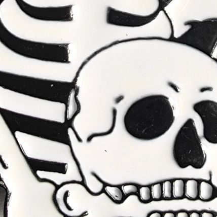 Falling Apart Bones Enamelled Pin Badge Metal 4.1cm x 2.4cm Badges Enamel BA74