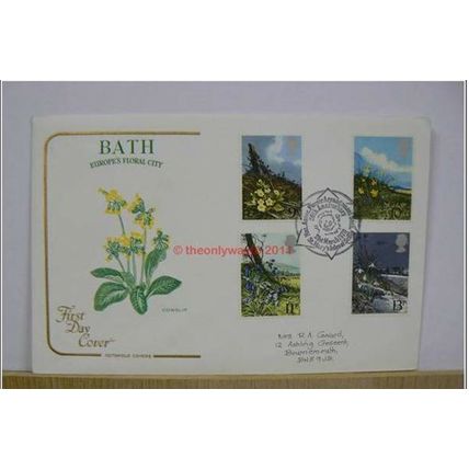 1979 BATH EUROPE´S FLORAL CITY, COTSWOLD FDC, ENGLAND