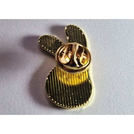 Novelty cute Anime style Bunny Rabbit Metal Lapel Pin Badge