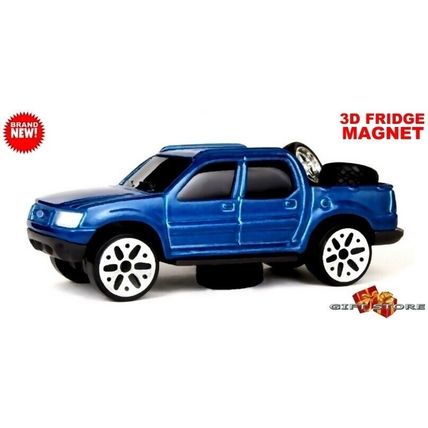 FRIDGE MAGNET or DESK DISPLAY BLUISH FORD EXPLORER SPORT TRAC GREAT GIFT