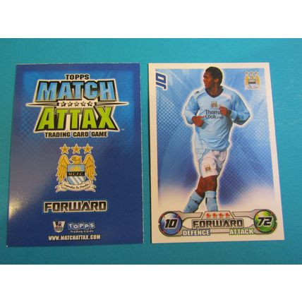 JO - Manchester City - Match Attax 2008/09 Football Card