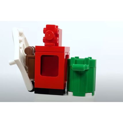 NEW Marvel Lego Spider-Man City Traffic Light, Street Sign & Newspaper Dispenser